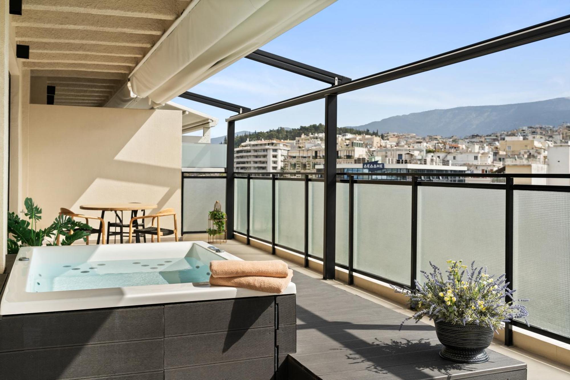 Acron 12 Penthouse Acropolis Suites Афины Экстерьер фото
